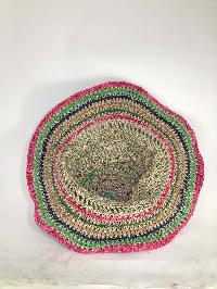 Hemp Cap, [hand Knitted], [free Size]