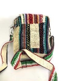Hemp Small Bag, [coin Bag], [four Chain]
