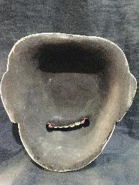 Handmade Wooden Mask Of Joker, [painted White], Poplar Wood