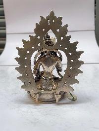 [master Quality], Sterling Silver, [430 Gram] Statue Of Vajrasattva, [old Stock]