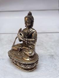 [master Quality], Sterling Silver, [212 Gram] Statue Of Vairochana Buddha, [old Stock]