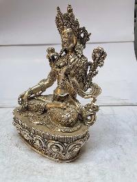 [master Quality], Sterling Silver, [1500 Gram] Statue Of White Tara, [old Stock]