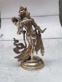 [master Quality], Sterling Silver, [286 Gram] Statue Of White Tara, [old Stock]