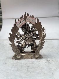 [master Quality], Sterling Silver, [417 Gram] Statue Of Hayagriva - Heruka, [old Stock]