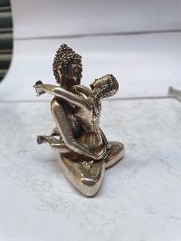 [master Quality], Sterling Silver, [294 Gram] Statue Of Samantabhadra, [old Stock]