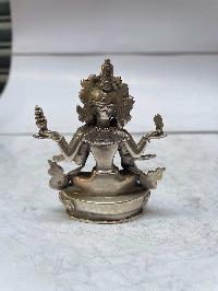 [master Quality], Sterling Silver, [164 Gram] Statue Of Lakshmi, [old Stock]