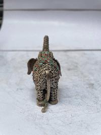 [master Quality], Sterling Silver, [55 Gram] Statue Of Elephant, [old Stock]