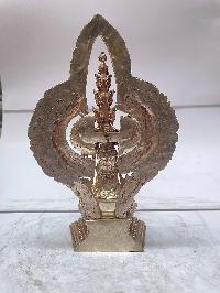 [master Quality], Sterling Silver, [920 Gram] Statue Of Sahasrabhuja Avalokitesvara, [old Stock]