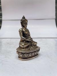 [master Quality], Sterling Silver, [182 Gram] Statue Of Amitabha Buddha, [old Stock]