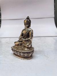 [master Quality], Sterling Silver, [182 Gram] Statue Of Amitabha Buddha, [old Stock]