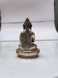 [master Quality], Sterling Silver, [182 Gram] Statue Of Amitabha Buddha, [old Stock]