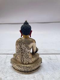 [master Quality], Sterling Silver, [710 Gram] Statue Of Medicine Buddha, [old Stock]