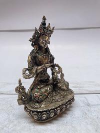 [master Quality], Sterling Silver, [634 Gram] Statue Of Vajrasattva, [old Stock]