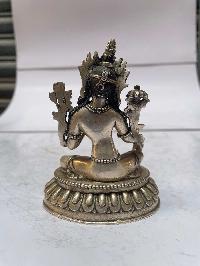 [master Quality], Sterling Silver, [320 Gram] Statue Of Green Tara, [old Stock]