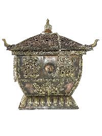 Hand Beaten Metal Incense Burner, [hanging & Swinging]