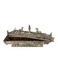 Hand Beaten Metal Incense Burner