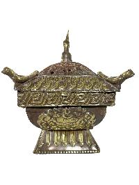 Hand Beaten Metal Incense Burner
