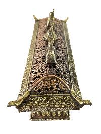 Hand Beaten Metal Incense Burner