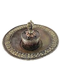 Hand Beaten Metal Dhakya Cup