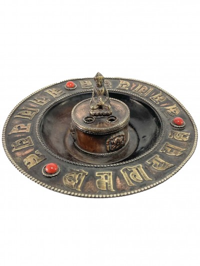 Hand Beaten Metal Dhakya Cup