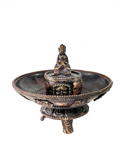Hand Beaten Metal Dhakya Cup