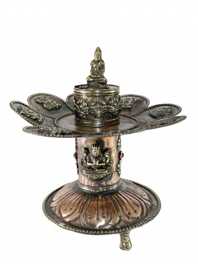 Hand Beaten Metal Dhakya Cup