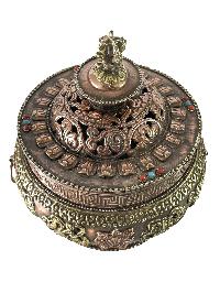 Hand Beaten Metal Incense Burner, [hanging & Swinging]