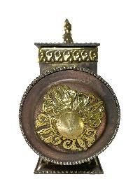 Hand Beaten Metal Incense Burner, With Incense Holder