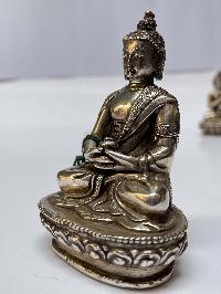 [master Quality], Sterling Silver, [198 Gram] Statue Of Amitabha Buddha [old Stock]