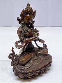 Buddhist Statue Of Vajrasattva, [chocolate Oxidized]