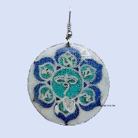 Metal Earring [om Mani Padme Hum]