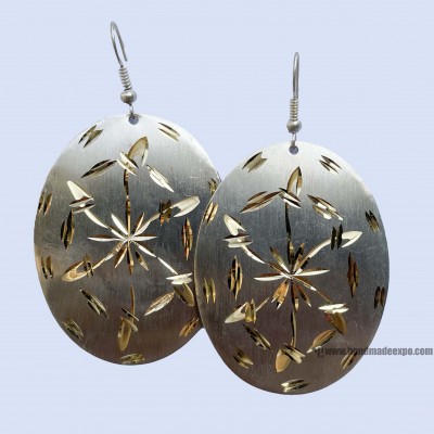 Metal Earring [tribal Design]