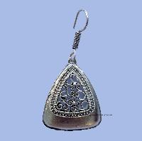 Metal Earring [triangle Shape], Metal