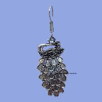 Metal Earring [peacock Design], Gold Plated
