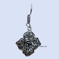 Metal Earring [flower Design]