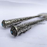 Metal Set Of Spoon And Fork, [silver]