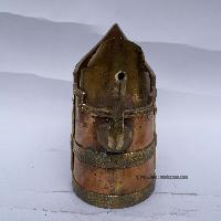 Tibetan Tea And Water Offering Vessel, [brass And Copper]offering Tea