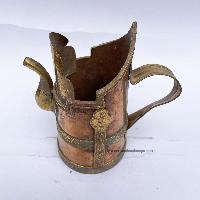 Tibetan Tea And Water Offering Vessel, [brass And Copper]offering Tea