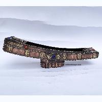Hand Beaten Metal Incense Burner, Copper Antique