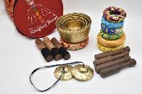 Chakra Set Singing Bowl And Tingsha, [select Accessories]