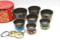 Chakra Set Singing Bowl And Tingsha, [select Accessories]