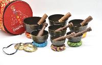 Chakra Set Singing Bowl And Tingsha, [select Accessories]