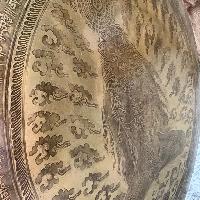 Handmade [gong], Bronze Chau Gong, Tam-tam Gong, Symphonic Gong [samadhi Yoga Man] Etching