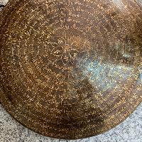 Handmade [gong], Bronze Chau Gong, Tam-tam Gong, Symphonic Gong With [mantra] Etching