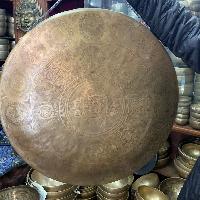Handmade [gong], Bronze Chau Gong, Tam-tam Gong, Symphonic Gong With [mandala] Etching