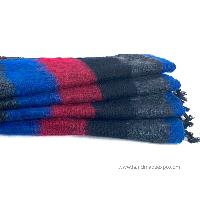 Nepali [handmade] Yak Wool Blanket, [color : Mix Colors]
