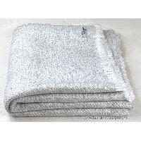 Pashmina Blanket, Thick Nepali Pashmina Shawl, Eight-ply Wool, Grey, Cashmere