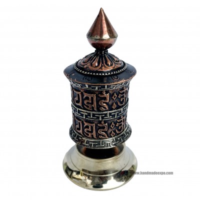 Table Prayer Wheel, With Mantra Inside