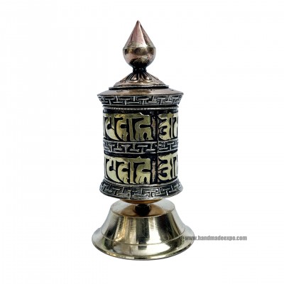 Table Prayer Wheel, With Mantra Inside