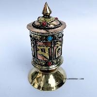 Table Prayer Wheel, With Mantra Inside
